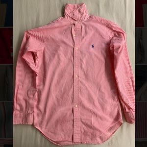 RL Polo Pink Pinstripe Shirt